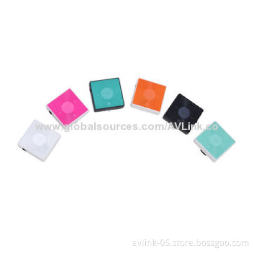 Clip-on Style Bluetooth Stereo Music V4.0 Receivers, 3.5mm Audio Adapter, NFC, APTX for Speakers